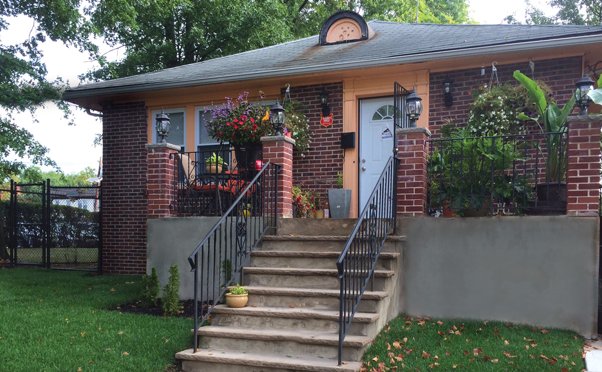 home in the south ward neighborhood of Newark